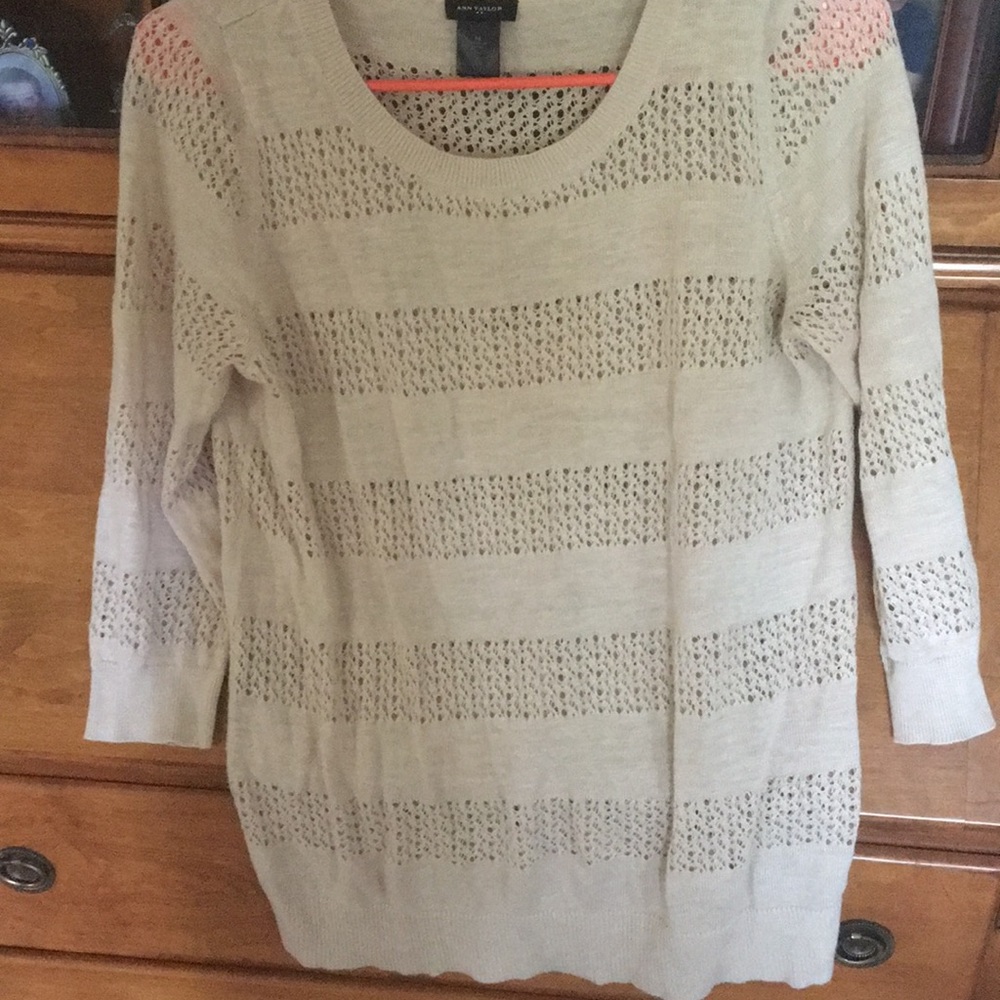 Tan sweater